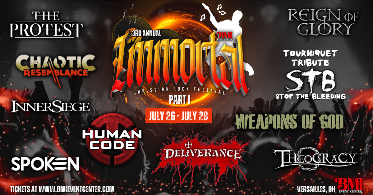 Events from August 10 – July 19 – BMI Event Center